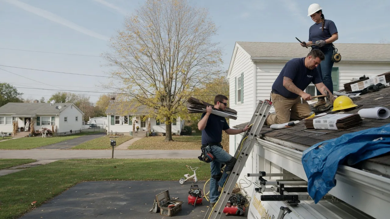 Local Roofing Contractors in Kasbeer, IL near me